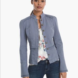 WHBM BUTTON-FRONT JACKET, size 00